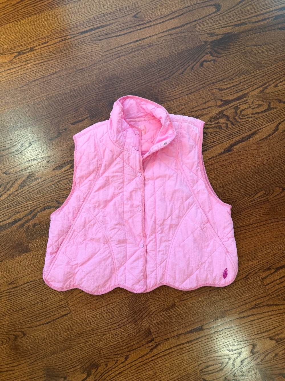 Free People Movement puffer vest, size M